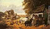 Bringing in the Hay by John Frederick Herring, Jnr